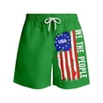 thumbnail image 5 of CONZONE Independence Day Mens Casual Shorts Elastic Waist Drawstring 4Th Of July Shorts For Men Patriotic Usa Flag Graphic Lightweight Loose Fit July 4Th Shorts With Pockets, 5 of 5