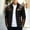 Black, variant on Mens Leather Jacket Moto Style Real Lambskin Leather Jacket Quilted Cafe Racer Classic Zip Up Biker Jacket for Men