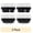 Black, variant on Mainstays 60-Piece Plastic Meal Prep Container Set, BPA-Free, Microwave and Freezer Safe