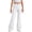 White, variant on Grblisyd Girls Flare Leg Uniform Pants High Waist Dress Bell Bottoms Kids School Stretch Pants for Teen