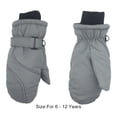 thumbnail image 3 of Billuyoard 1 par de mitones para niños, guantes Unisex impermeables de invierno, equipo deportivo para niños, regalos fáciles de combinar, actividades al Suministros térmicos gris 1 Billuyoard HA059223-03B, 3 of 5