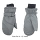 thumbnail image 2 of Monstrate 1 par de mitones para niños, guantes Unisex impermeables de invierno, equipo deportivo para niños, regalos fáciles de combinar, actividades al Suministros térmicos gris 1 Monstrate HA059223-03B, 2 of 5