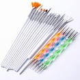 thumbnail image 1 of 20-pack - Brushes for nails / Nail - Nail brushes white, 1 of 5