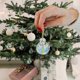thumbnail image 5 of 12 bolas navideñas de cristal de 2,2 cm, mini bolas de prisma de colores AB, para decoración de árbol de Navidad, cristales colgantes para Navidad, bodas, fiestas y hogar (AB), 5 of 5