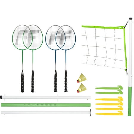 Franklin Sports Intermediate Badminton Set (Best Badminton Grip Size)