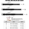 thumbnail image 3 of ORUYROP Tactical Dog Collar-Military Dog Collar Nylon Soft Adjustable Training Collar and Heavy Duty Metal Buckle & D-Ring Collars for Medium Large Dogs, 3 of 7