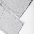 thumbnail image 6 of HomeDM Mens Athletic Sweatpants with Pockets Drawstring Workout Cargo Joggers Gray Wide Leg Lounge Pants Size 2XL, 6 of 8