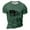 Army Green, variant on Men's 4Th Of July T-Shirts Fashion Independence Day USA Flag Printed Tees Casual Lightweight Short Sleeve Round Neck T-Shirt Army Green XXL