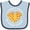 Blue and Navy, variant on Inktastic I Stole a Pizza My Daddy's Heart Boys or Girls Baby Bib