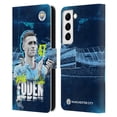 thumbnail image 1 of Head Case Designs Officially Licensed Manchester City Man City FC 2022/23 First Team Phil Foden Leather Book Wallet Case Cover Compatible with Samsung Galaxy S22 5G, 1 of 6