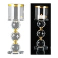 thumbnail image 2 of Elegante candelabro de candelabros para decoración, centro de de banquete Zulema Candelero de cristal, 2 of 8