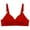 Red, variant on Elainilye Fashion Womens Push Up Bra Embroidered Glossy Comfortable Breathable Bra Underwear No Rims Gathered Bra,Pink