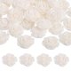 thumbnail image 1 of Uxcell Charms de Resina en Forma de Rosa de 20mm, 40 Pcs Mini Cabochones Sin Perforar para Embellecimiento de Joyas de Manualidades DIY, Charm a Granel para Carcasas de Teléfono, Blanco, 1 of 6