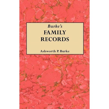 Burke s Family Records (Paperback)
