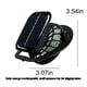 thumbnail image 3 of Mini ventilador recargable por USB alimentado por energía solar | Plástico ignífugo portátil para vientos fuertes | Versátil para exteriores, hogar, viajes, camping | 9x7.8x4.7cm | Negro | 1 paquete, 3 of 9