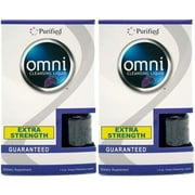 Omni Cleansing Liquid Concentrate Grape 1 oz Plus 4 Cleansing Caps - 2 Pack