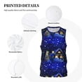 thumbnail image 3 of Naloa Christmas Night Basketball Jersey Reversible Men's Mesh Athletic Sports Shirts Training Practice S-4XLSmall, 3 of 6