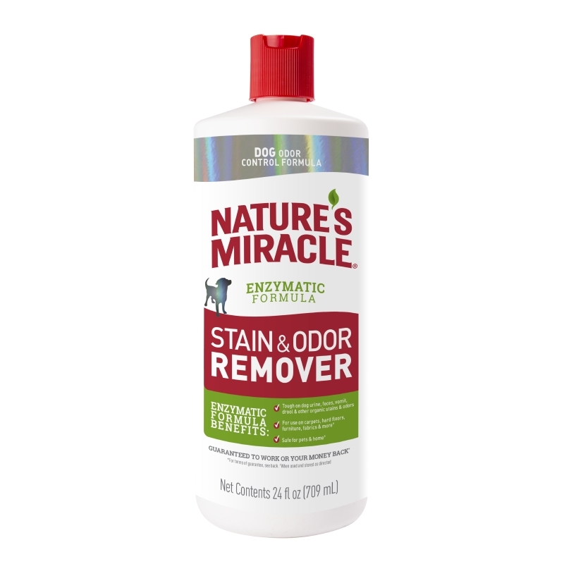 Nature’s Miracle Stain And Odor Remover Dog 24 Ounces, Odor Control