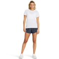 thumbnail image 2 of Pantalones cortos Under Armour para mujer Fly by Downpour, color gris, talla L, 2 of 5