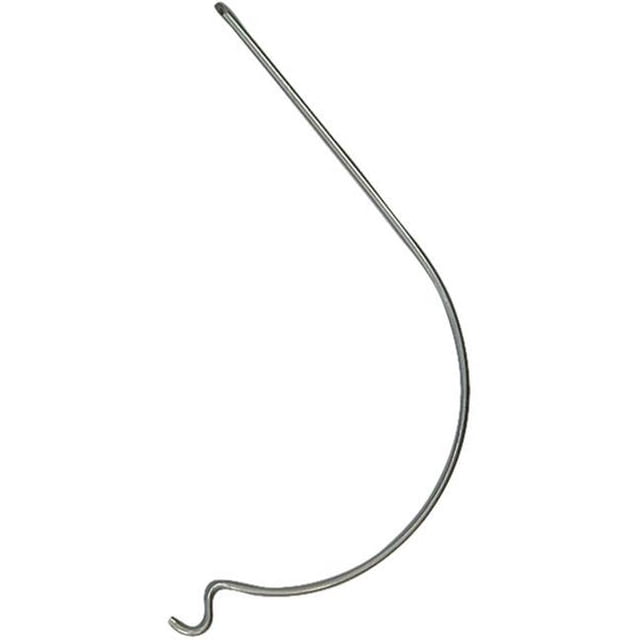 10 lbs Flush-Mount Galvanized Silver Picture Hanger - Pack of 12