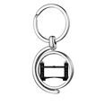 thumbnail image 1 of Britain London Tower Bridge Contour UK Rotation Porte-Clés Porte-Clés en Métal, 1 of 2