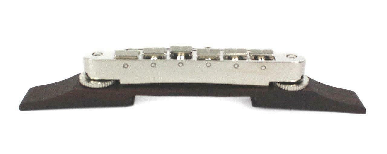 Gretsch® AdjustOMatic Nickel Guitar BridgeRosewood Base2" Spacing