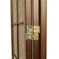 thumbnail image 3 of Legacy Decor 3-Panel Rattan Cane Webbing Insert Room Divider 71" High x 52" Wide, 3 of 5