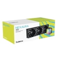 thumbnail image 4 of Sudokoo NEXAURA 360 Liquid CPU Cooler: 360mm AIO CPU Cooler with PWM Pump & ARGB Pump Head - Water Cooling with FDB Fans for Intel LGA 1851/1700/1200/115X AMD AM5/AM4 - Black, 4 of 4