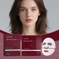 thumbnail image 2 of Collagen moisturizing mask for daily use: Gentle and brightening, leaving facial skin refreshed, hydrated, and radiant., 2 of 4