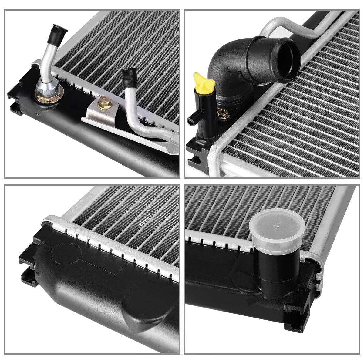 RVNI Radiator Complete Radiator Compatible with 2005-2006 Toyota Sienna 3.3L V6