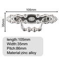 thumbnail image 4 of European Style Zinc Alloy Handle for Wardrobe Cabinet and Drawer Doors, 4 of 8
