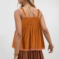 thumbnail image 7 of NIEWTR Sleeveless Tops for WomenSummer Ribbed Tank Top Fitted Shirts Basic Tees Cute Spring Going Out Y2k Clothes Womens Tank Summer Tank (S,A157-Brown), 7 of 7