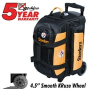 Pittsburgh Steelers 2 Ball Roller Bowling Bag
