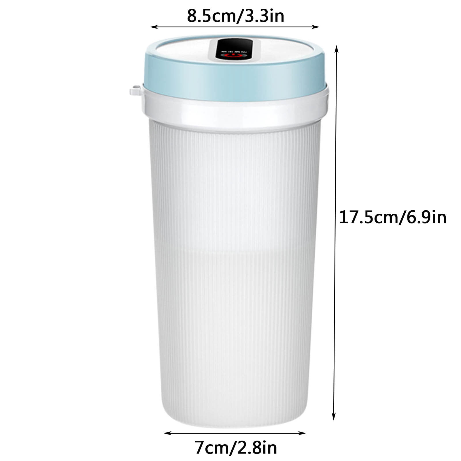 Nkmbld Juicer Machines Vegetable and Fruit Portable Blenders, Juicer Cup USB Rechargeable for Home, Travel, Portable Electric Citrus Juicer