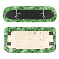 thumbnail image 3 of Pzuqiu Clover Green Pattern Golf Cart Seat Covers Kit Comfortable, for Outdoor, Golf Cart Backrest Cover, Compatible with Club Car Yamaha Seats, 3 of 10