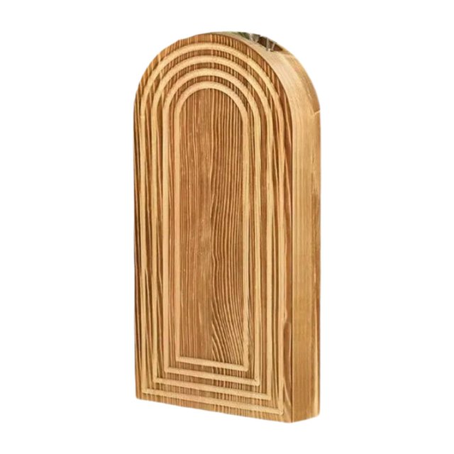 Maceta Colgante de Madera para Pared, Ideal para Cocina, Sala de Estar Y Flores Secas.