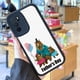 thumbnail image 2 of Elegante y duradera funda plateada mate de doble capa para iPhone 15 Pro Max 14 13 12 Pro 11: ¡proteja su dispositivo con ilustraciones divertidas!, 2 of 4