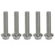 thumbnail image 3 of 20 piezas Pernos de tornillo M10x1.5 Perno de cabeza hexagonal con brida de acero inoxidable A2‑70 con junta DIN6921M10x50, 3 of 9