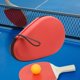 thumbnail image 1 of Funda para raqueta de tenis de mesa, con capacidad para 2 palas y 2 pelotas, bolsa de almacenamiento portátil para competición deportiva y viajes. Rojo, 1 of 8