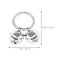 thumbnail image 2 of CTIRCHIU 2Pcs Bells for Dog Collars Metal Pet Tracking Decor for Dogs, 2 of 8