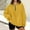 Yellow, variant on GrmtClth Womens Hoodies Oversized Quarter Zip Sweatshirt Classic Long Sleeve Pullover Tops 2025 Fall Soft Drawstring Hooded Outerwear with Kangaroo Pockets White S