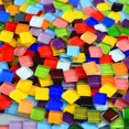 thumbnail image 2 of 50 piezas de mosaico de cristal de colores hechas a mano para manualidades, baño, cocina, decoración del hogar, proyectos de arte DIY, 2 of 5