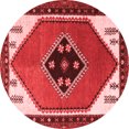 thumbnail image 1 of Ahgly Company Indoor Round Persian Red Traditional Area Rugs, 3' Round, 1 of 4