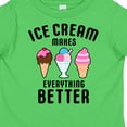 thumbnail image 4 of Inktastic Ice Cream Makes Everything Better Boys or Girls Toddler T-Shirt, 4 of 5