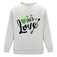 thumbnail image 5 of NuoCaiYun Valentines Sweatshirts for Men Crew Neck Fashion Print Long Sleeve Casual Loose Comfort Pullover Tops, 5 of 6