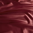 thumbnail image 3 of Comfort Classics Satin Luxurious Silky Pillowcases, King, Red, 2 Pack, 3 of 5
