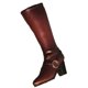 thumbnail image 4 of Botas de femenino a escala 1:12, zapatos de figuras en miniatura, zapatos de tacón alto para muñecas decorativas para figuras de mujeres de Marron oscuro CUTICAT botas femeninas, 4 of 8