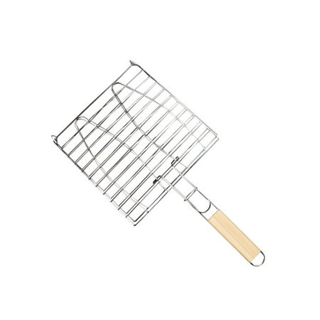 Electronicheart BBQ Clip Thicken Square Barbecue Camping Grill Rack ...