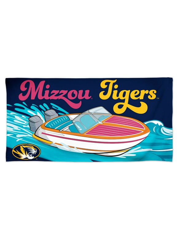 WinCraft Missouri Tigers 30'' x 60'' Lake Vibes Speedboat Beach Towel