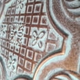 thumbnail image 2 of Drop-In, Glue-Up 2'x2' Faux Tin PVC Ceiling Tile In Weathered Copper, 2 of 5